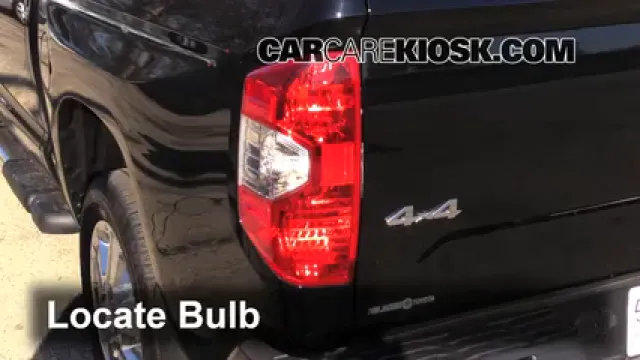 2015 Toyota Tundra Platinum 5.7L V8 Lights Turn Signal - Rear (replace bulb)